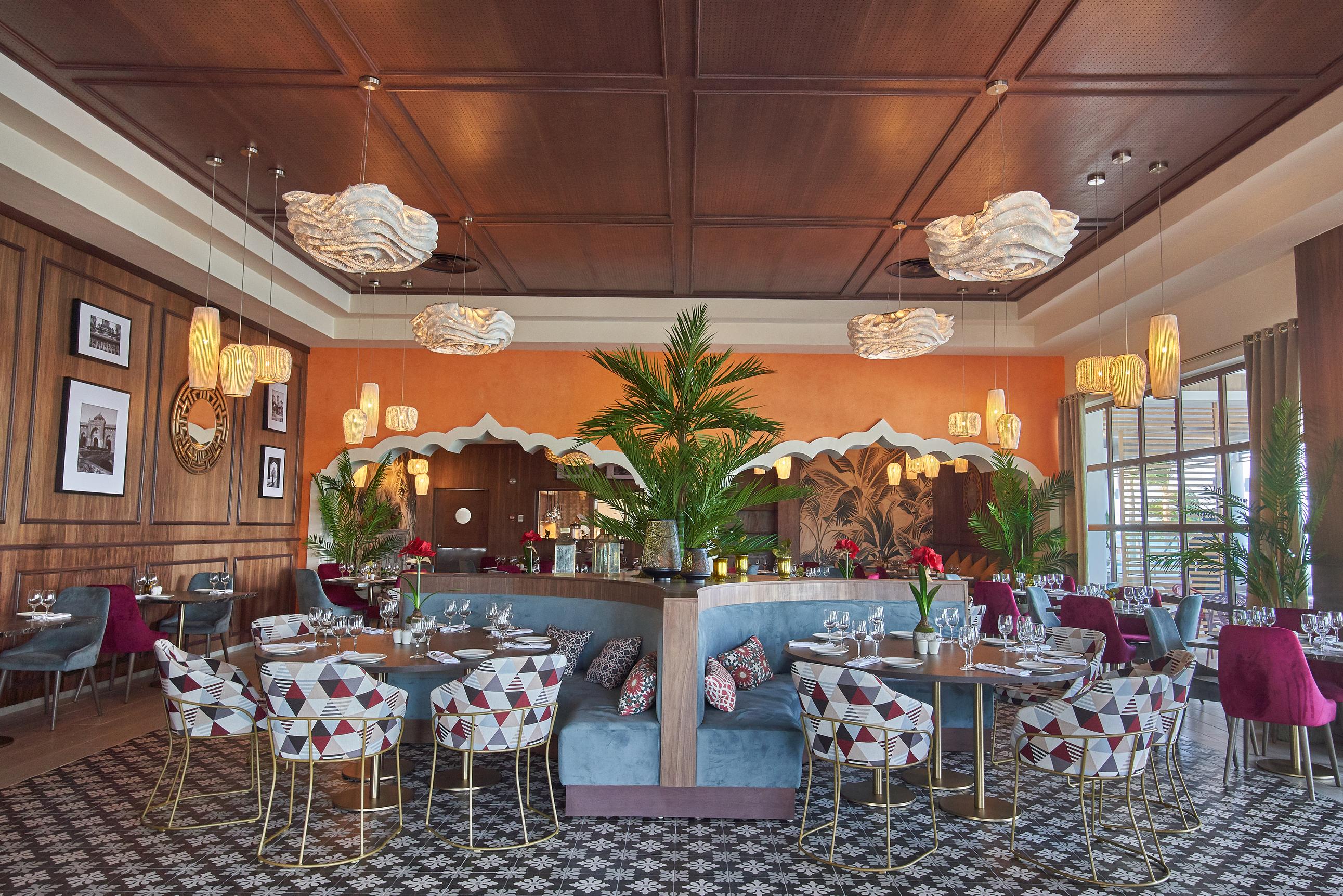 บาเฮีย ปรินซิเป แกรนด์ บาวาโร ออล อินคลูซีฟ Hotel ปุนตากานา ภายนอก รูปภาพ The interior of the restaurant